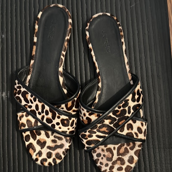 J.crew cheetah flats and sandals - Picture 4 of 5